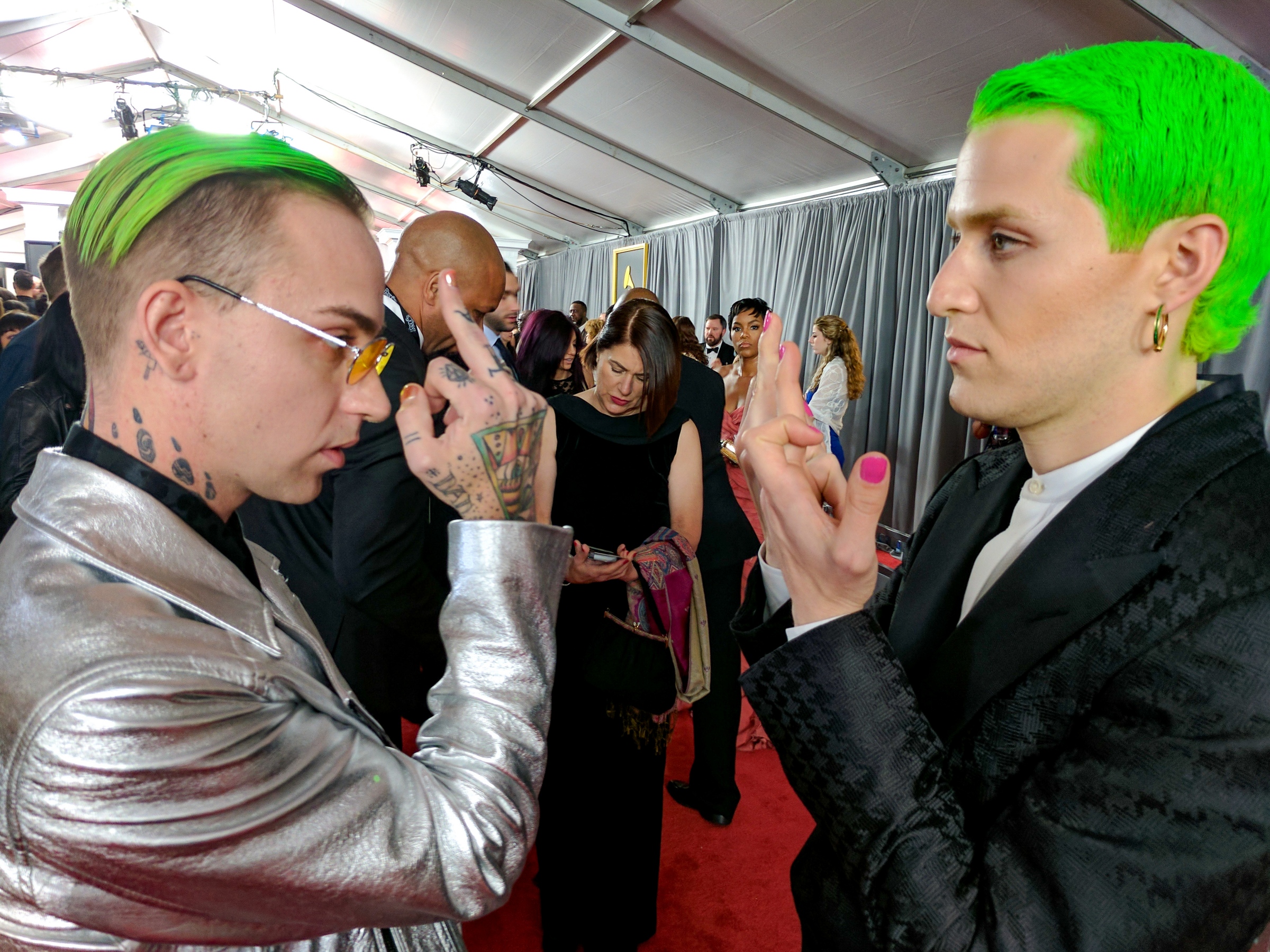 Blackbear and Mike Posner
Photo by Christopher Polk for Rolling Stone
