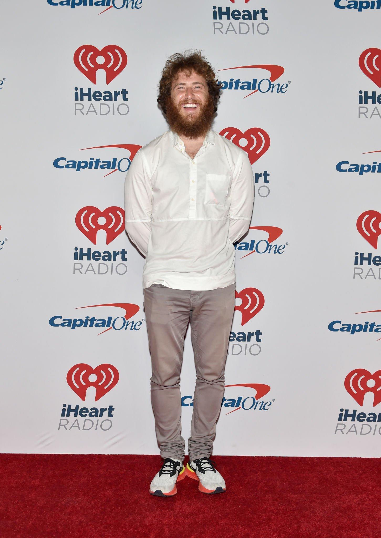 Mike Posner at iHeartRadio Music Festival on September 21, 2018
