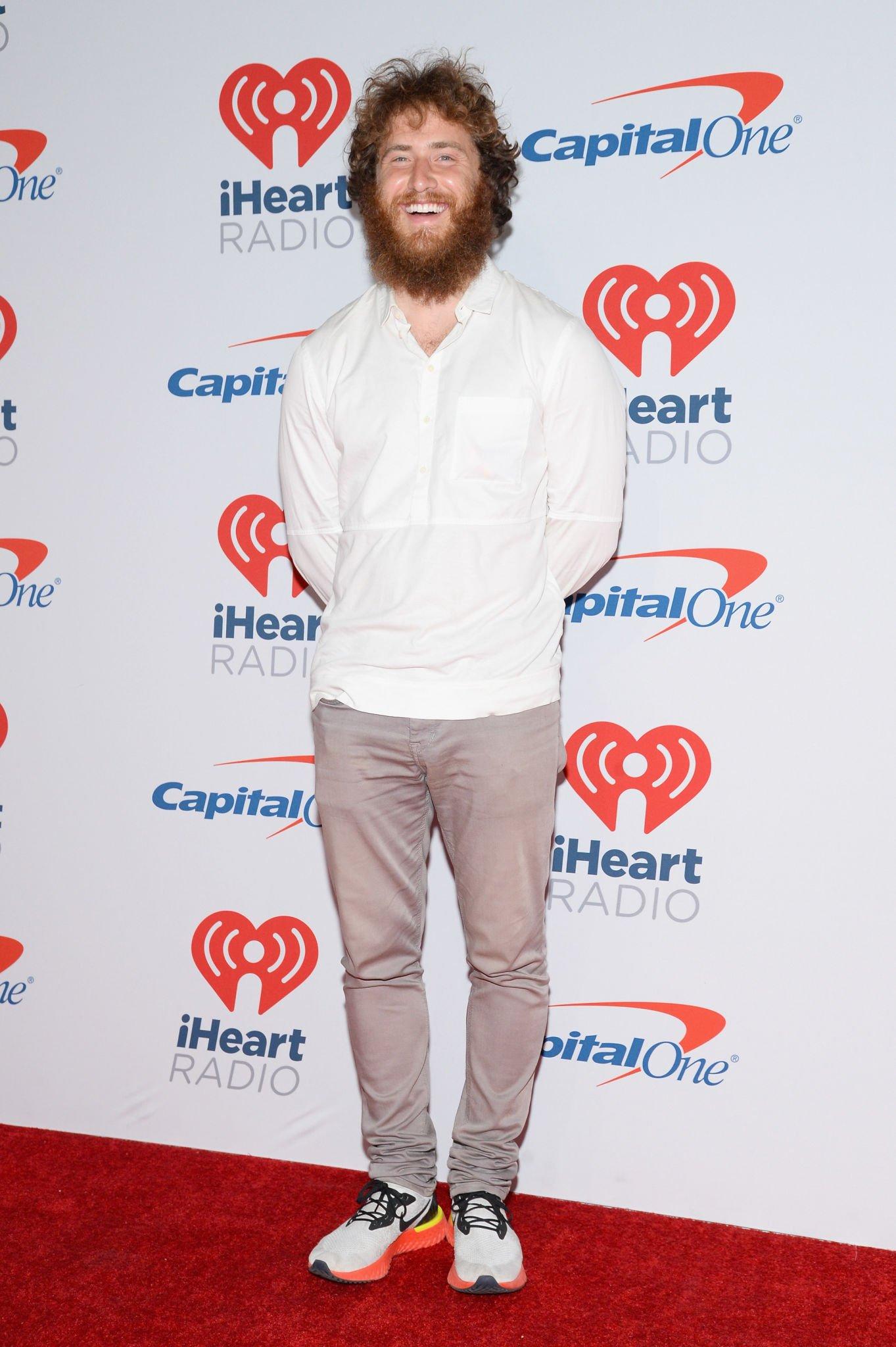 Mike Posner at iHeartRadio Music Festival on September 21, 2018
