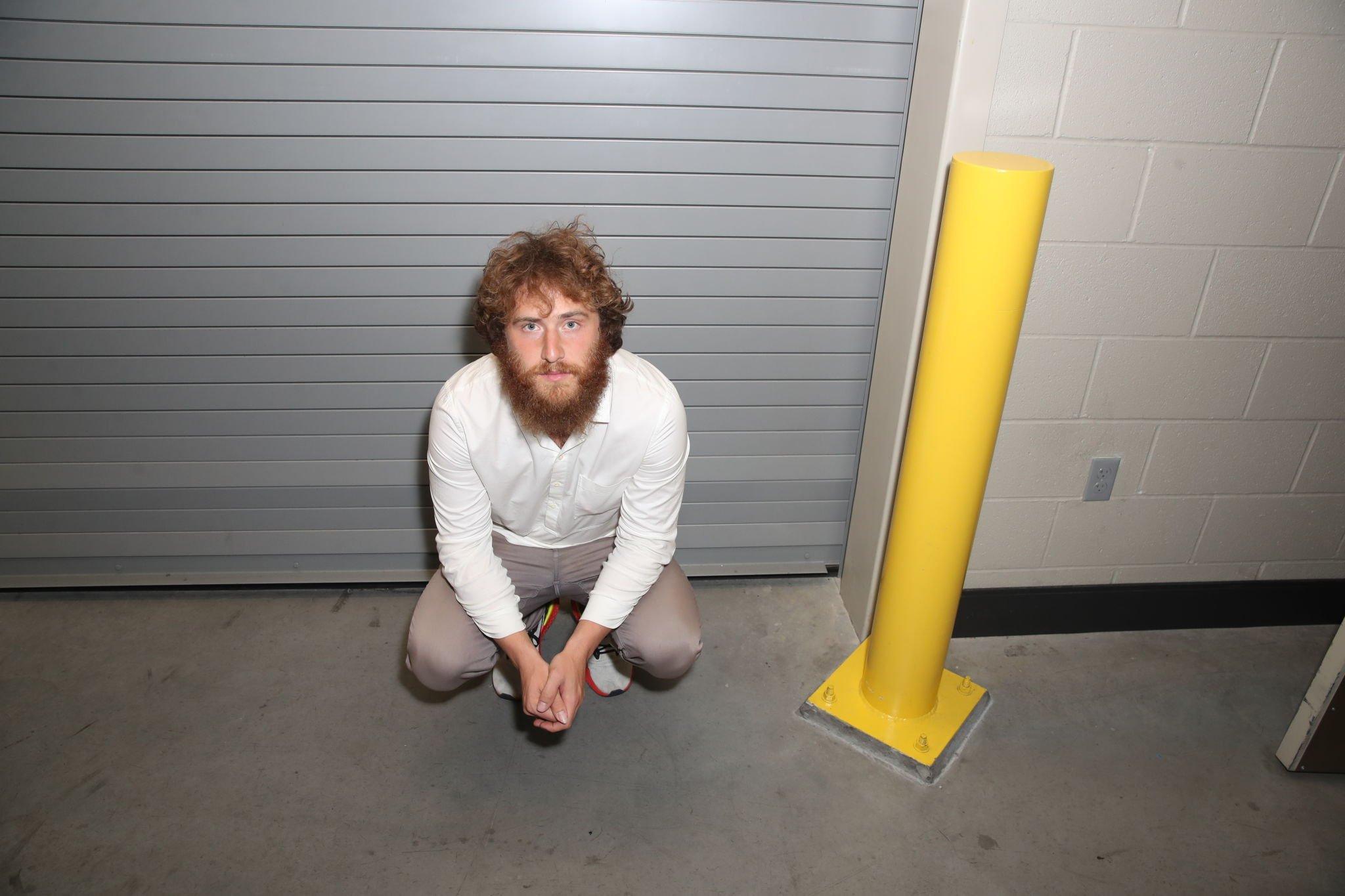 Mike Posner at iHeartRadio Music Festival on September 21, 2018
