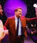 Mike Posner and Salem Ilese performed Howling At The Moon on The Late Late Show with James Corden