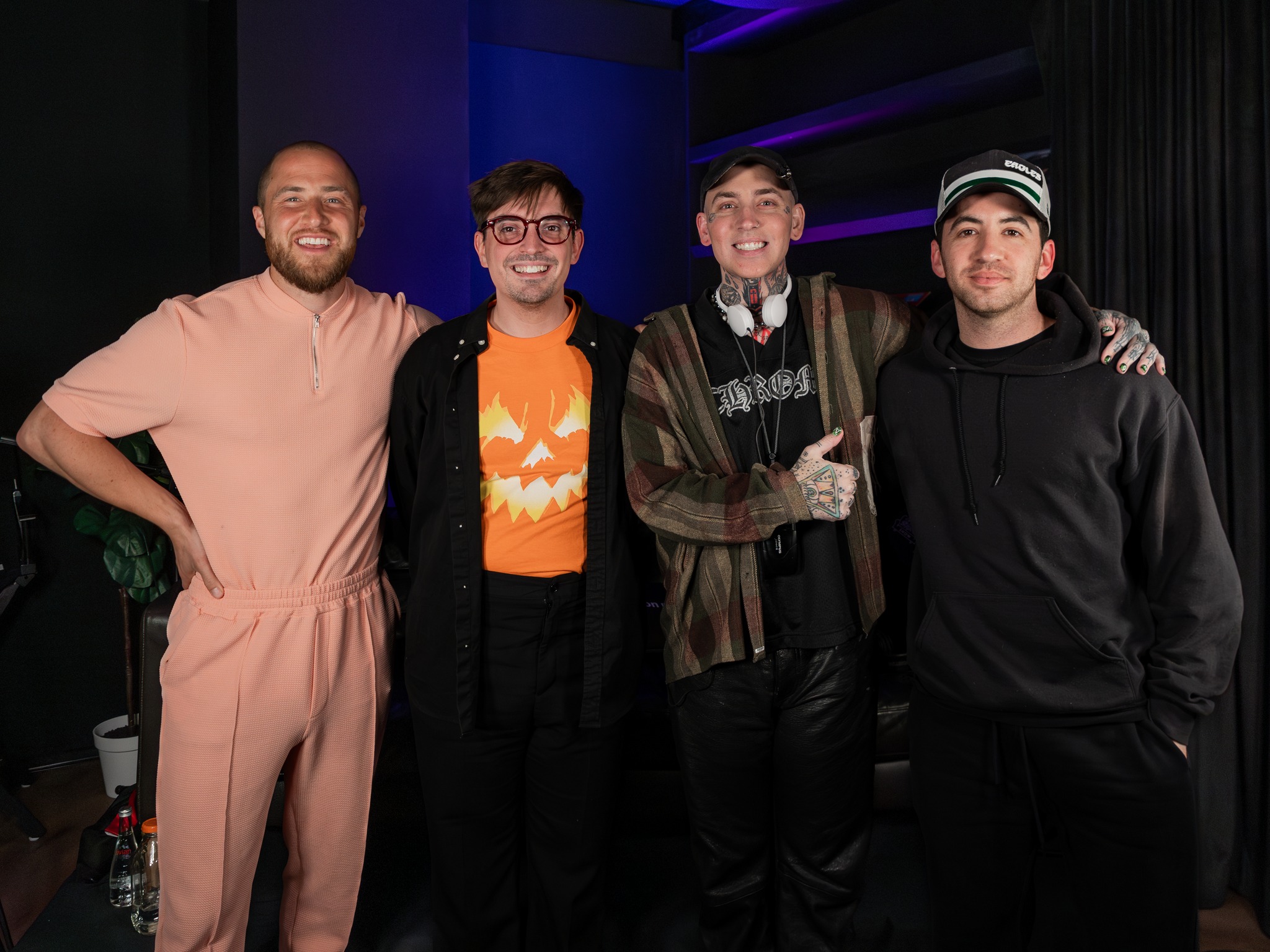 Mike Posner, Zach Sang, Matthew "blackbear" Musto, and Dan Zolot
