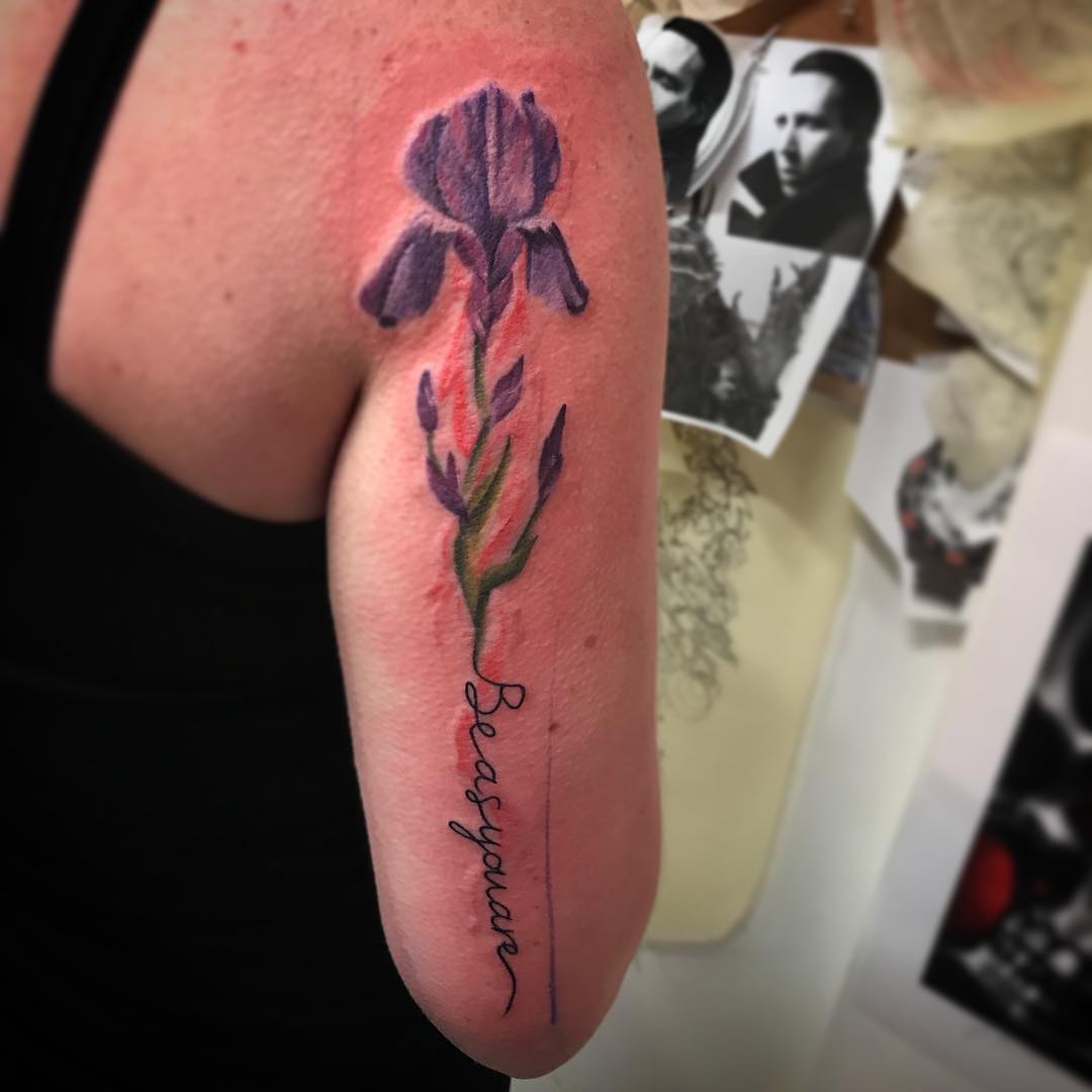 Shelby Johnson's Mike Posner - "Be As You Are" tattoo 2018
Shelby Johnson's Mike Posner - "Be As You Are" tattoo 2018
