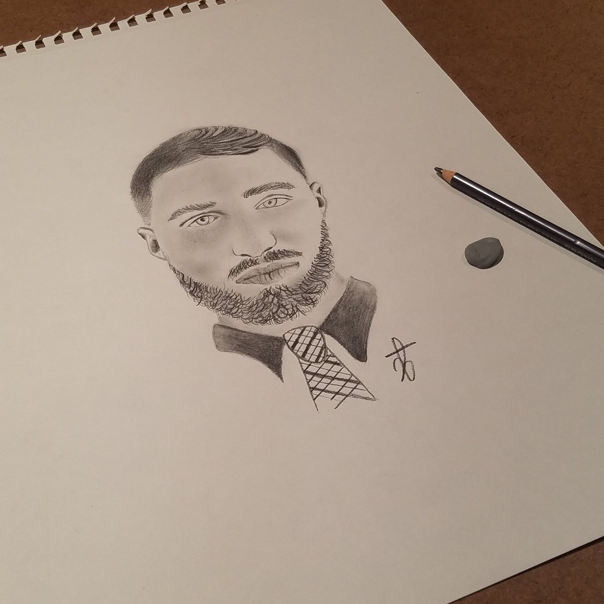 Mike Posner
Drawing by instagram.com/beef.n.patty
