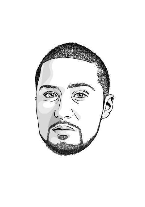 An illustrative look at Mike Posner in 2011
Created by behance.net
