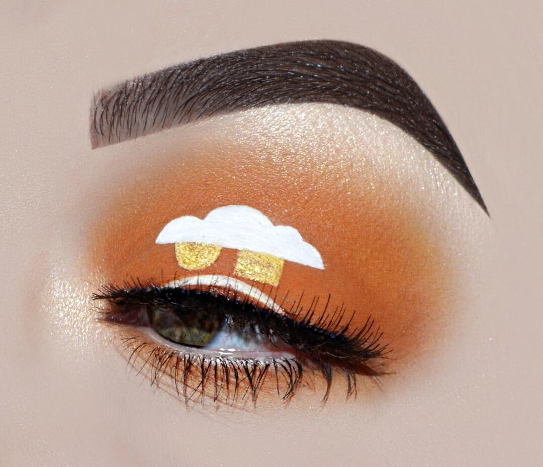 Mike Posner - Song About You single cover artwork eye makeup
