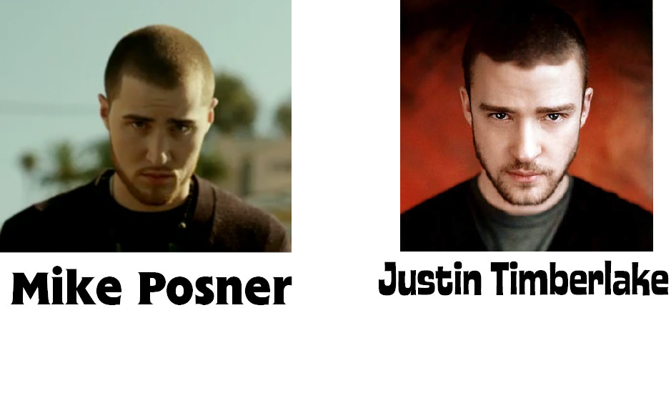 Justin Timberlake & Mike Posner look-a-like
Justin Timberlake & Mike Posner look-a-like