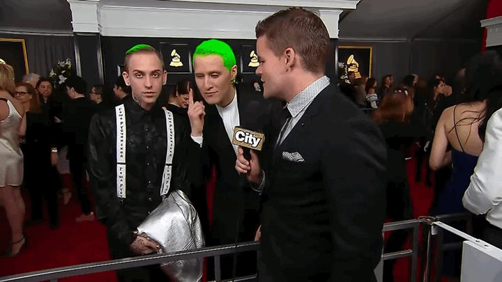 Mansionz attended the 59th Annual Grammy Awards in February 2017
