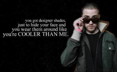 Mike Posner - Cooler Than Me lyrics
