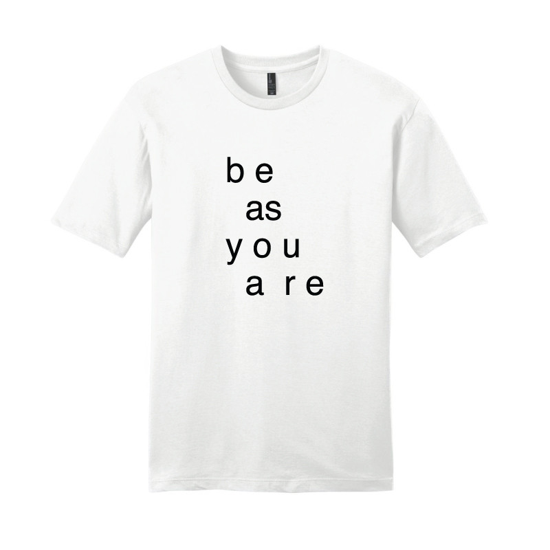 Mike Posner "Be As You Are" White & Black T-shirt
https://mike-posner.myshopify.com
