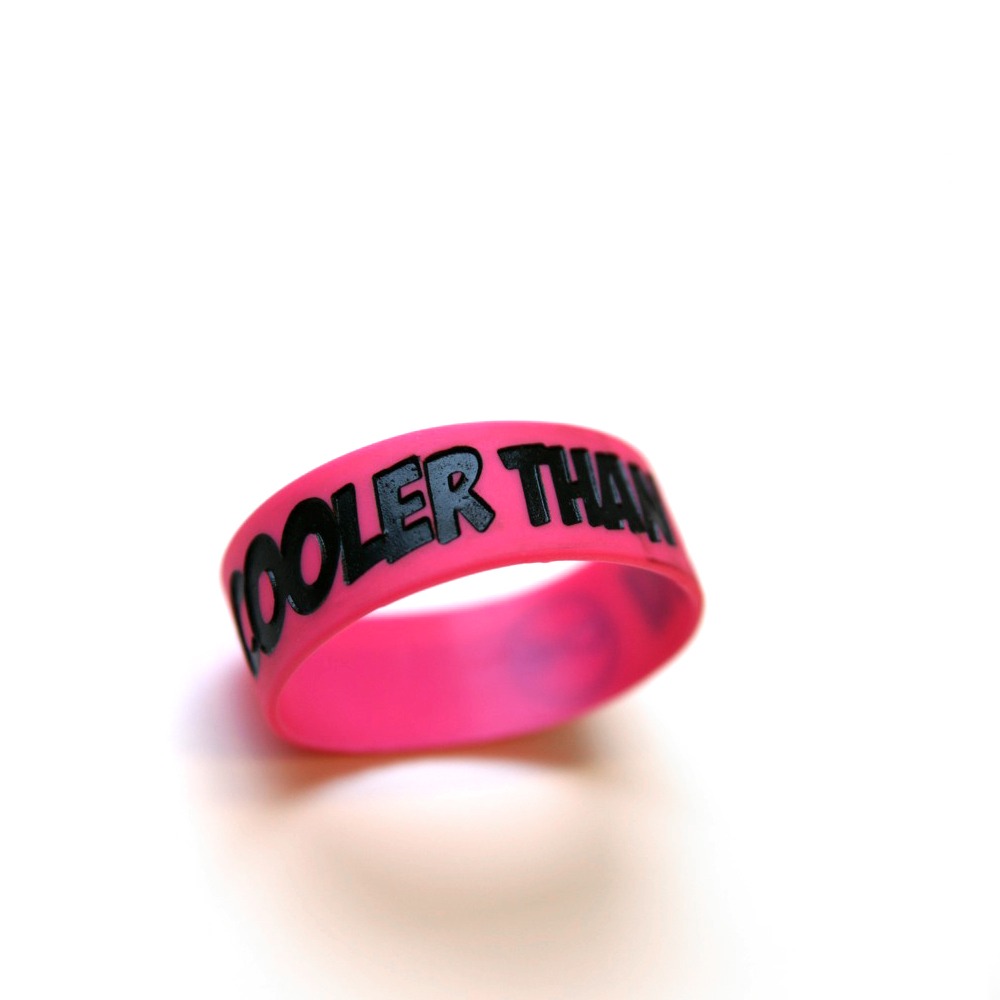 Cooler Than You Bracelet (Pink and Black)
