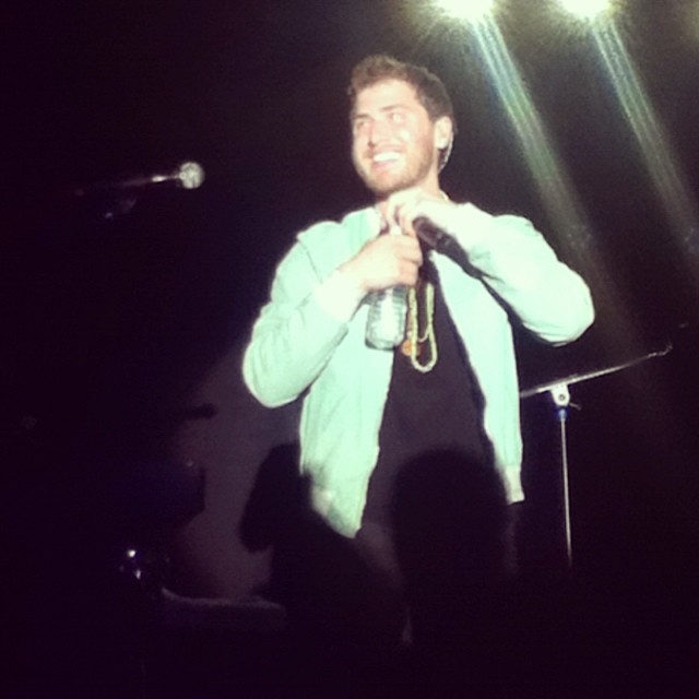 Mike Posner performing at Bye Gosh Fest 2014 at UW Oshkosh in Oshkosh, WI 5/8/14
instagram.com/maikouyang
