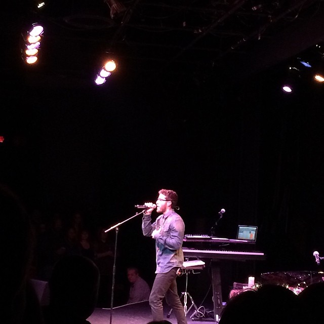 Mike Posner performing on his Unplugged Tour at City Theatre in Detroit, MI 4/6/14
Instagram @mrconyers
