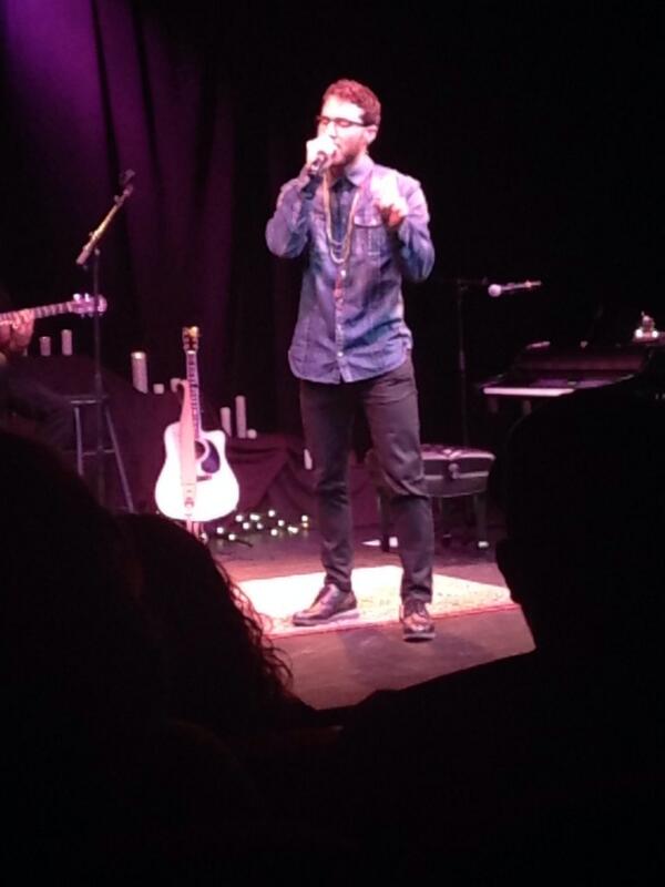 Mike Posner performing on his Unplugged Tour at City Theatre in Detroit, MI 4/6/14
Twitter @FatmeAyoub

