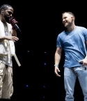 Mike Posner joins Big Sean onstage at 2022 Coachella to perform Cooler Than Me