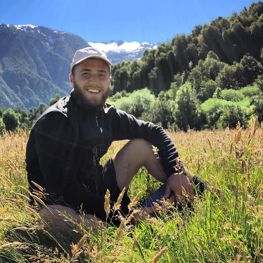 Mike Posner on vacation in Futaleufú, Chile in January 2018
Photo by Meg Kee
