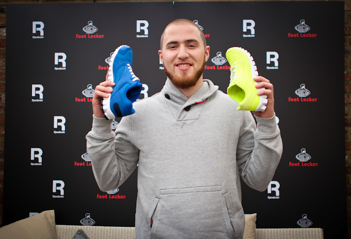 Mike Posner for Reebok Classic RealFlex Foot Locker Exclusive Launch - London, UK 5/8/12 
