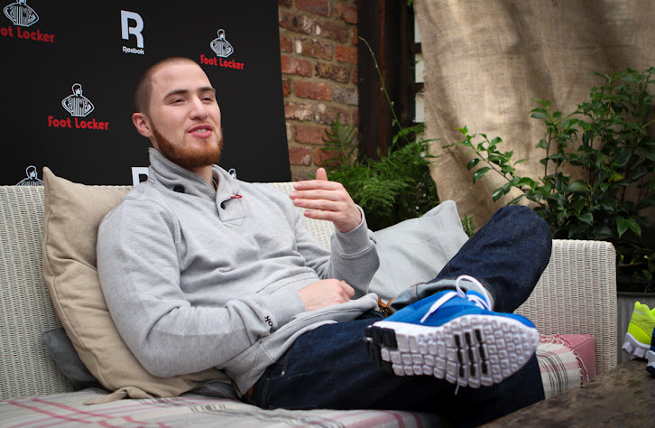 Mike Posner for Reebok Classic RealFlex Foot Locker Exclusive Launch - London, UK 5/8/12 
