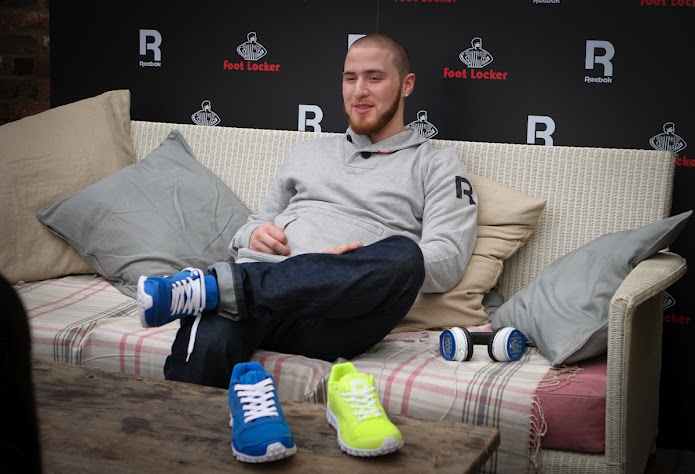 Mike Posner for Reebok Classic RealFlex Foot Locker Exclusive Launch - London, UK 5/8/12 
