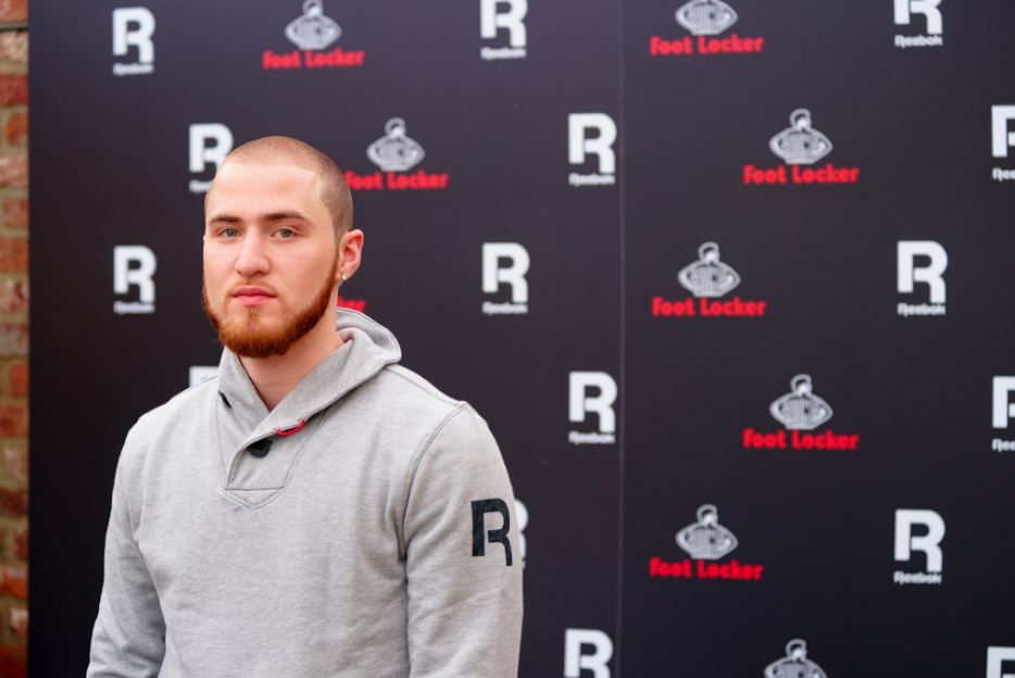 Mike Posner for Reebok Classic RealFlex Foot Locker Exclusive Launch - London, UK 5/8/12 
