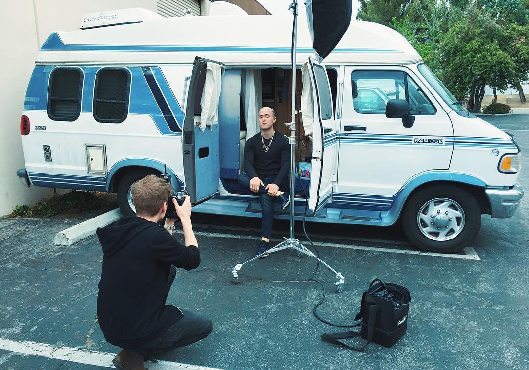 Behind the Scenes: Mike Posner Photo Shoot - March 2016
Photo credit: Sean Hagwell
