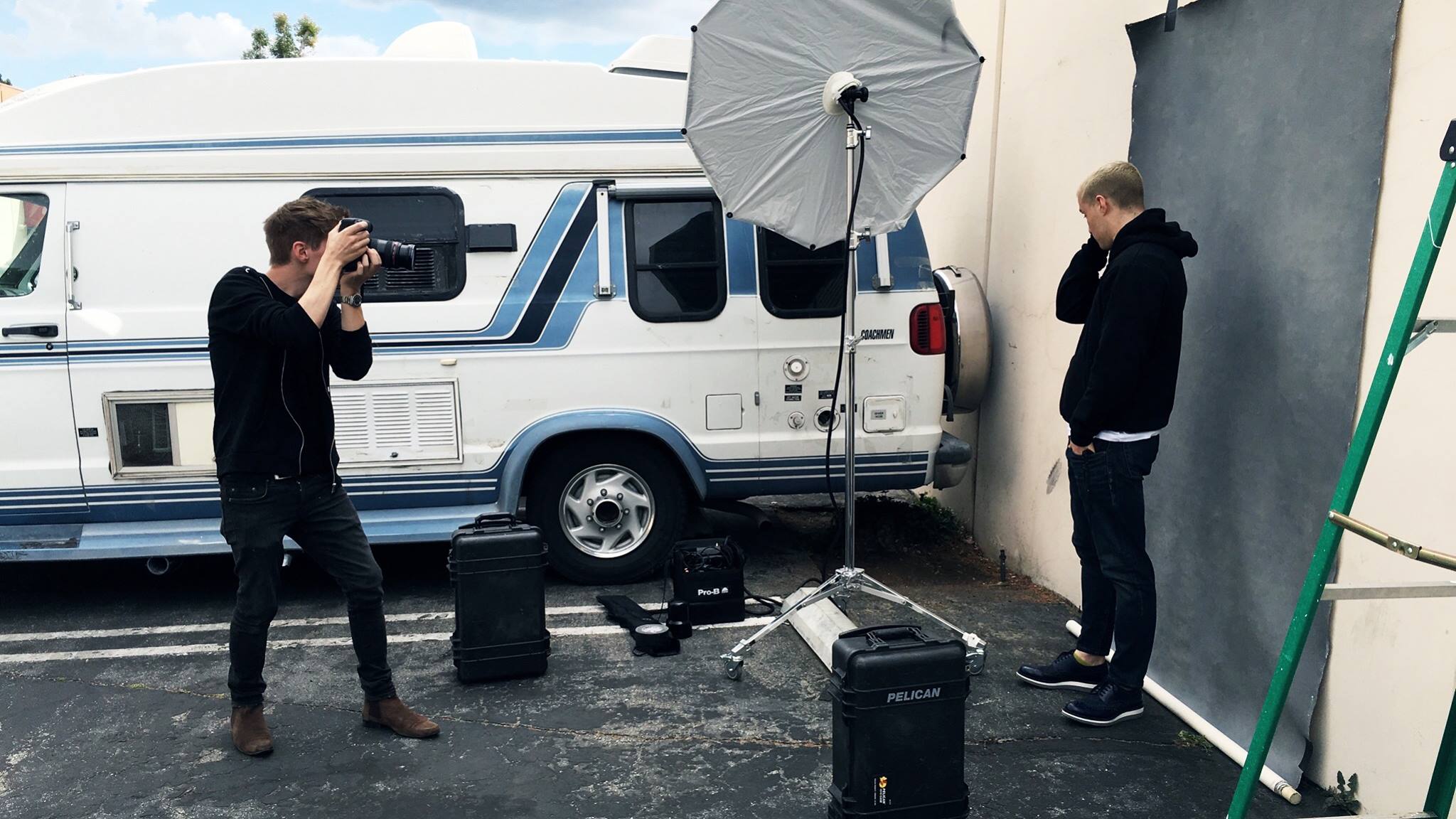 Behind the Scenes: Mike Posner Photo Shoot - March 2016
Photo credit: Sean Hagwell
