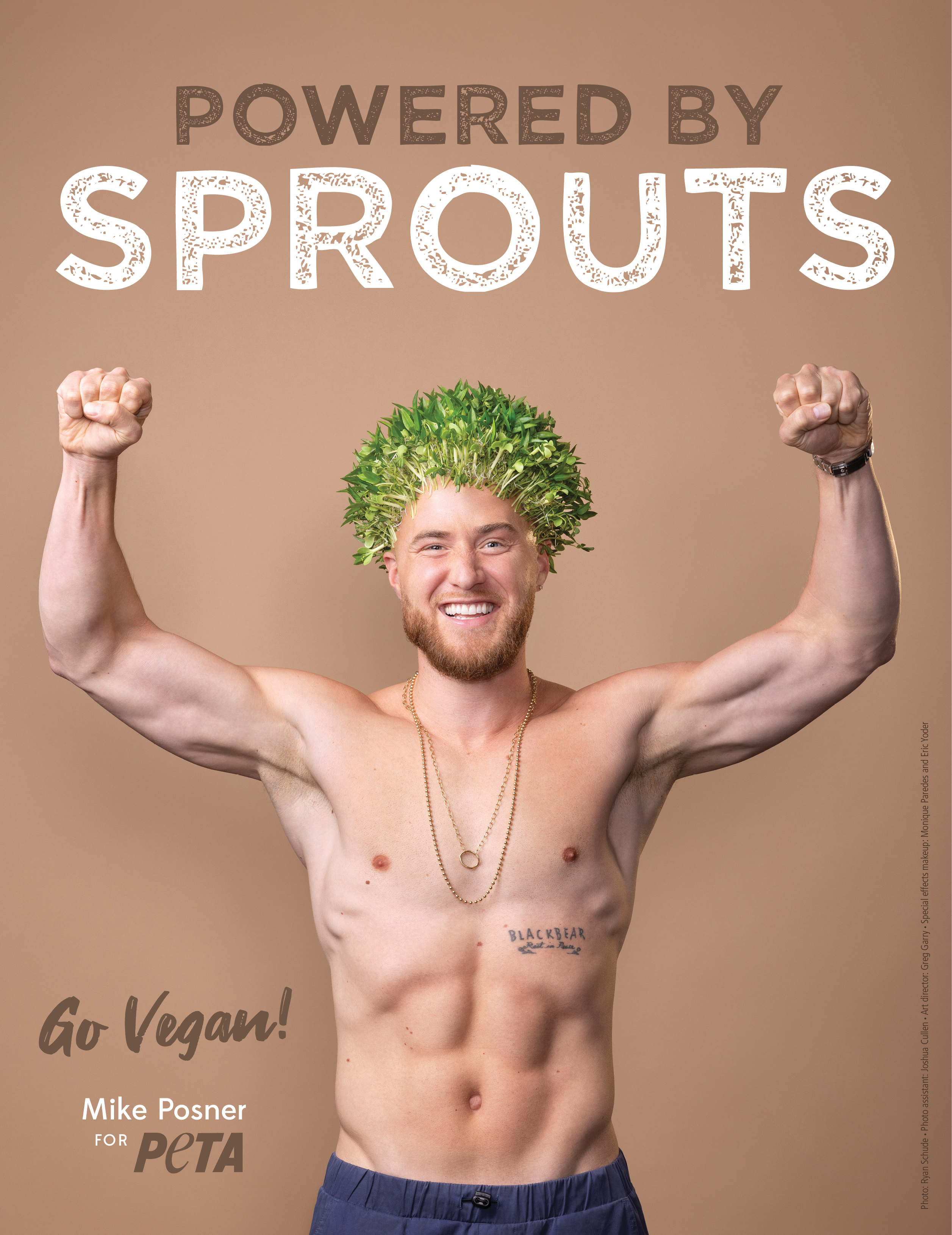 MIKE POSNER FOR PETA POWERED BY SPROUTS