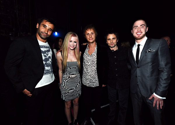 Muse, Avril Lavigne and Mike Posner
