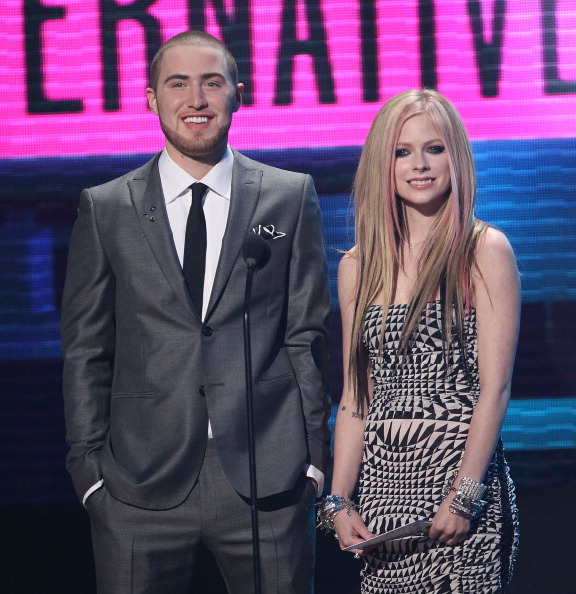 Mike Posner and Avril Lavigne
