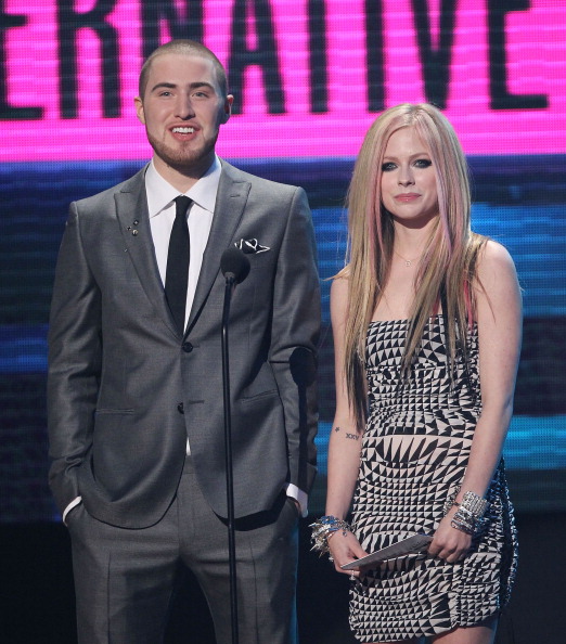 Mike Posner and Avril Lavigne
