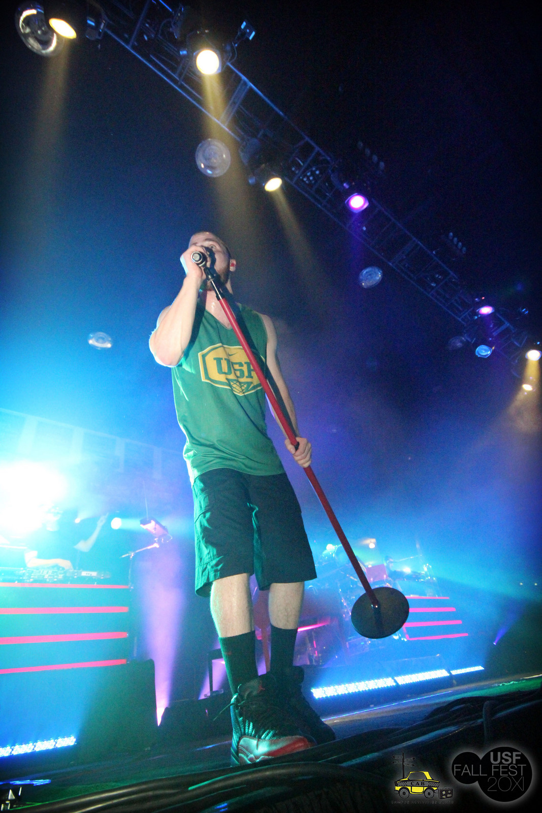 Mike Posner performing at the University of San Francisco's 2011 Fall Fest Concert October 1, 2011
Photo by Evelyn Obamos
