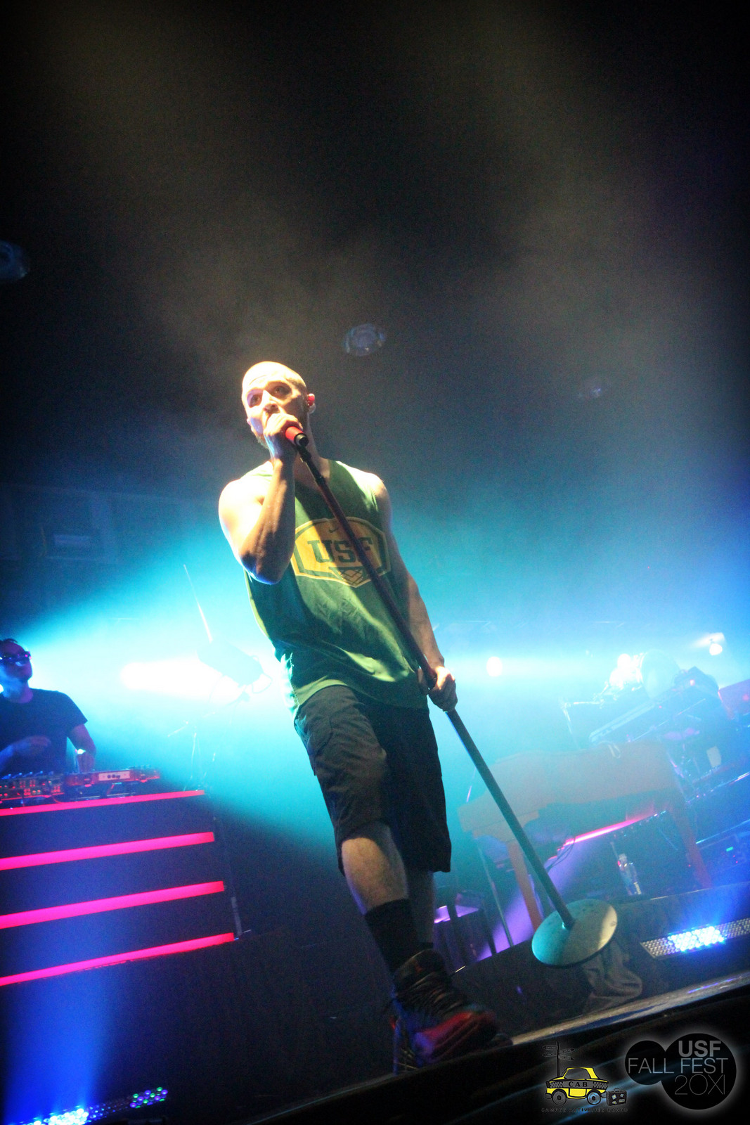 Mike Posner performing at the University of San Francisco's 2011 Fall Fest Concert October 1, 2011
Photo by Evelyn Obamos
