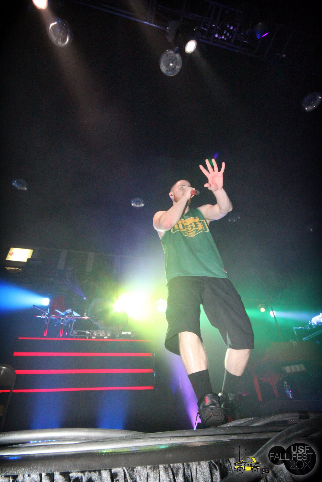 Mike Posner performing at the University of San Francisco's 2011 Fall Fest Concert October 1, 2011
Photo by Evelyn Obamos
