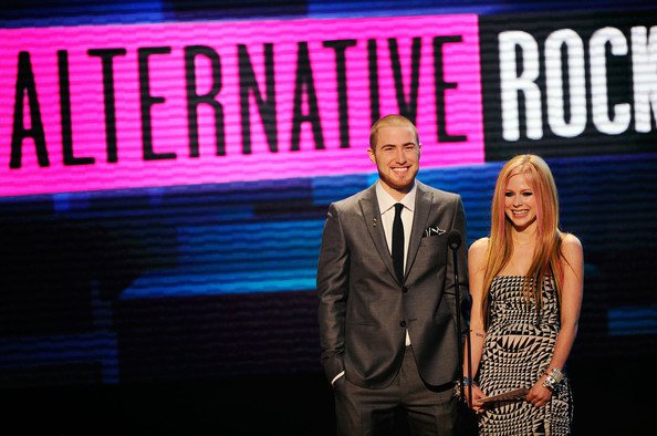 Mike Posner and Avril Lavigne
