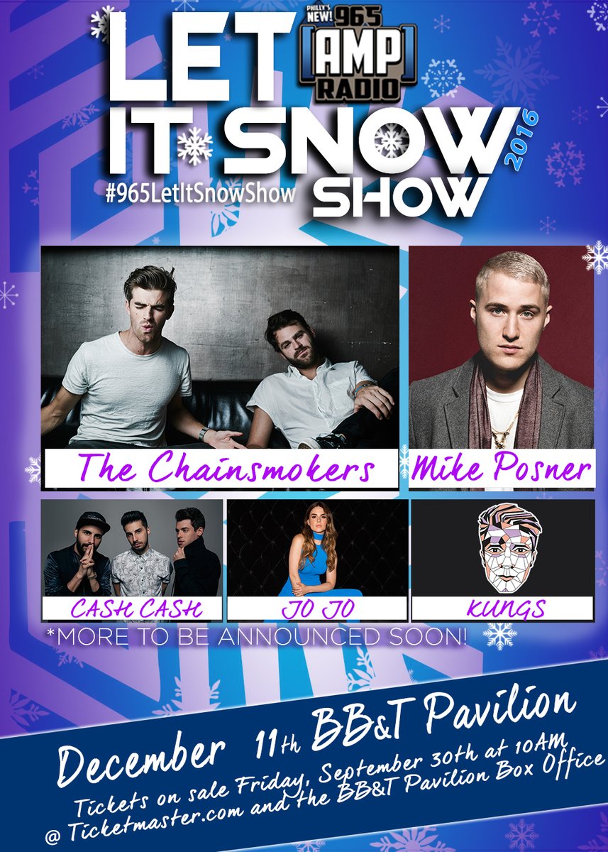 96.5 AMP Radio's Let It Snow Show - December 11