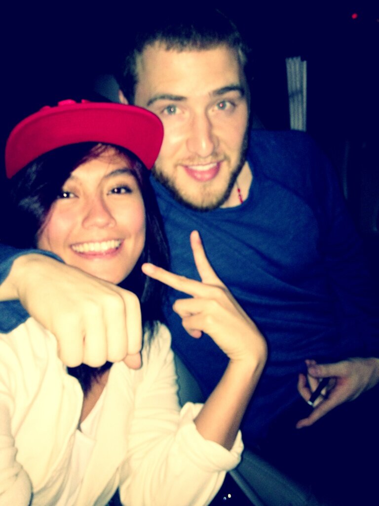 Agnes Monica and Mike Posner headed to Indonesian restaurant Simpang Asia - Los Angeles, CA 2/16/13
Photo by Agnes Monica
