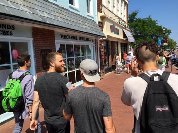 Mike Posner and Adam Friedman in Annapolis, IN July 25, 2015
twitter.com/ferris_team
