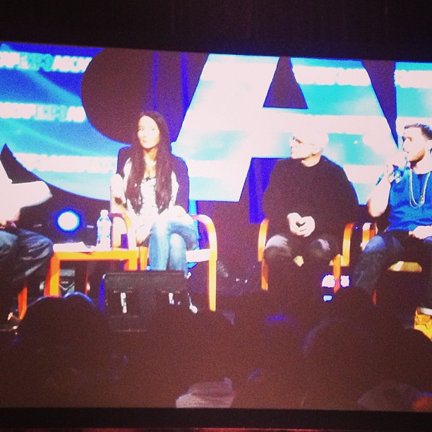 Antonina Armato, Michael Brook, and Mike Posner panelists for the "We Create Music" at the ASCAP "I Create Music" EXPO 2013
Photo by Cari Cole
instagram.com/caricole
