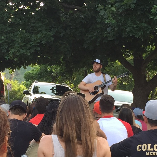 Mike Posner performing at the Chautauqua Park in Boulder, CO July 1, 2015
instagram.com/inconsistantlykj
