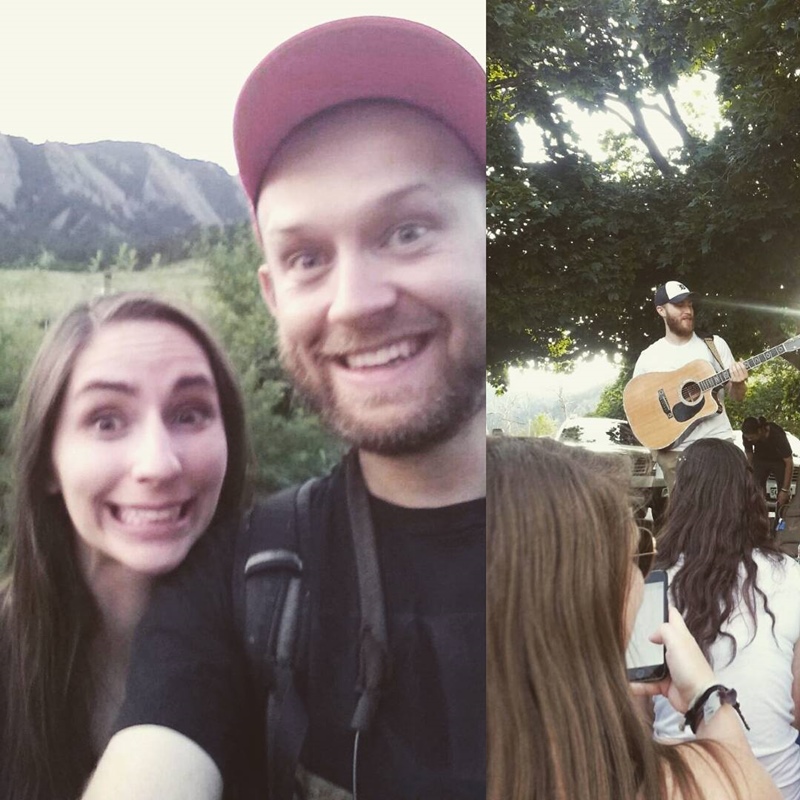 Mike Posner at the Chautauqua Park in Boulder, CO July 1, 2015
instagram.com/katyq3
