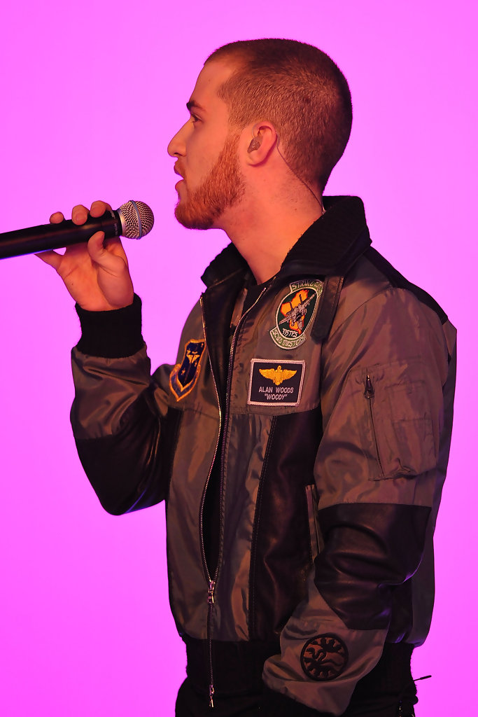 Mike Posner performing at Charles Vogele Fashion Days in Zurich, Switzerland 11/6/10
