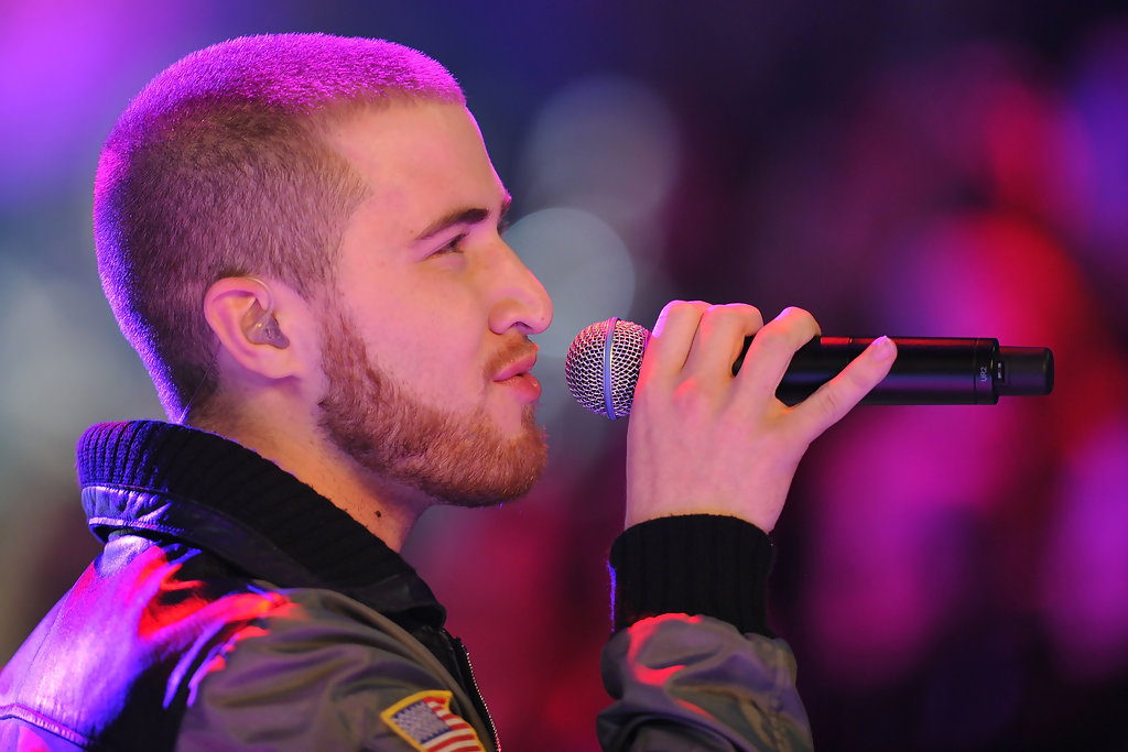 Mike Posner performing at Charles Vogele Fashion Days in Zurich, Switzerland 11/6/10
