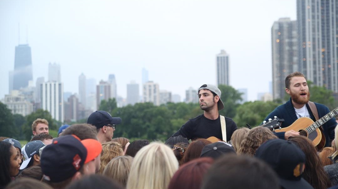 Mike Posner and Adam Friedman performing at Lincoln Park in Chicago, IL July 8, 2015
instagram.com/adamfriedmanmusic
