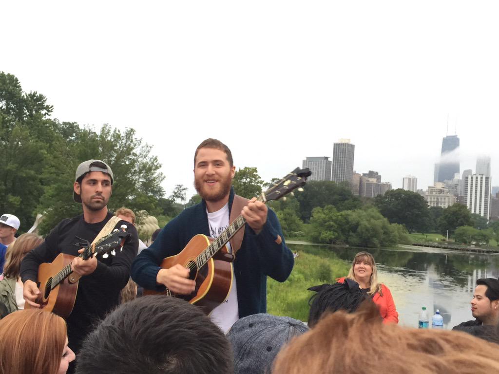 Mike Posner and Adam Friedman performing at Lincoln Park in Chicago, IL July 8, 2015
twitter.com/mikehummel
