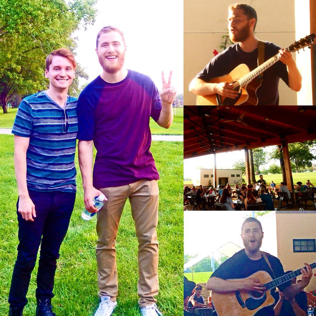 Mike Posner performing at Shaw Park in Clayton, MO July 3, 2015
instagram.com/mangletyler
