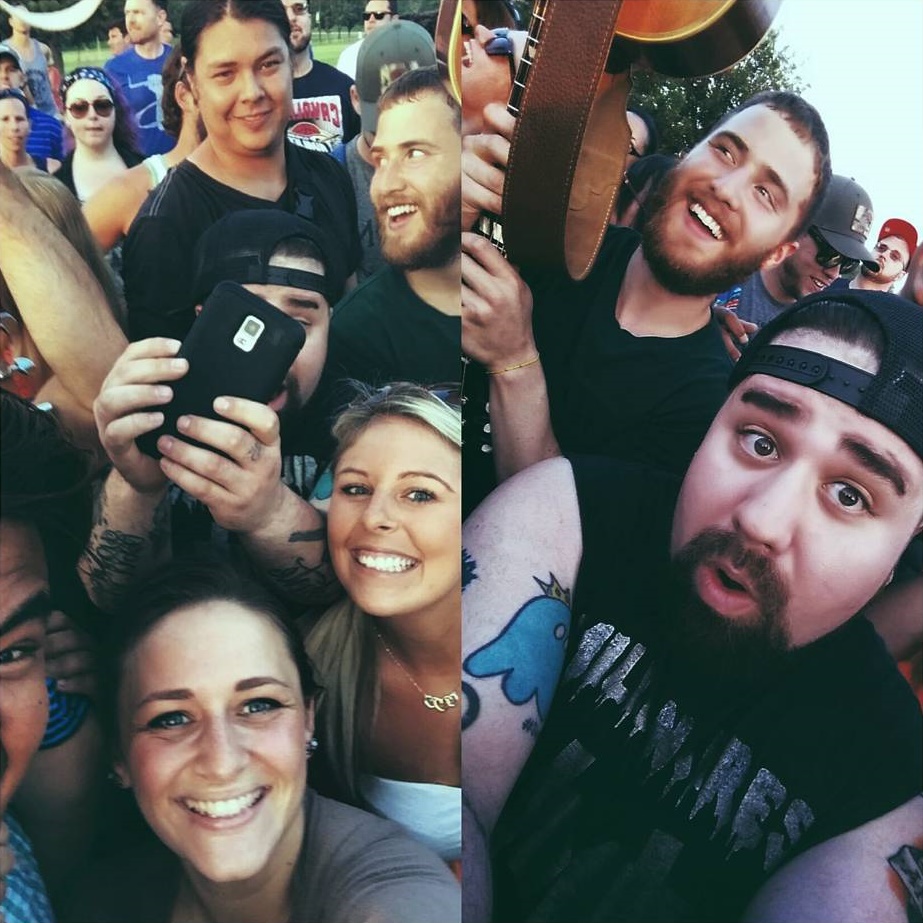 Mike Posner at Edgewater Park in Cleveland, OH July 6, 2015
