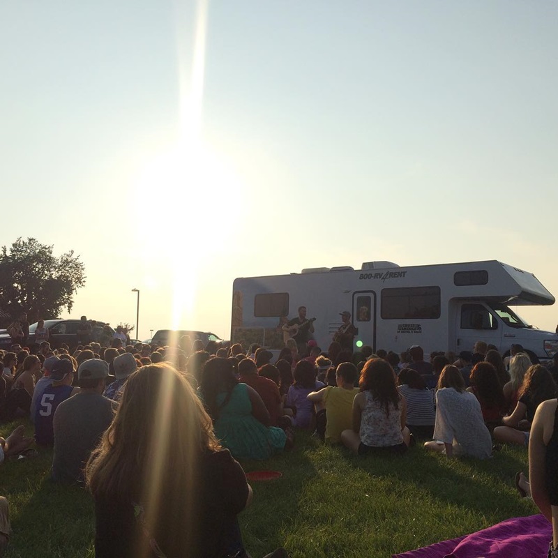 Mike Posner and Adam Friedman performing at Edgewater Park in Cleveland, OH July 6, 2015
instagram.com/clevemetroparks
