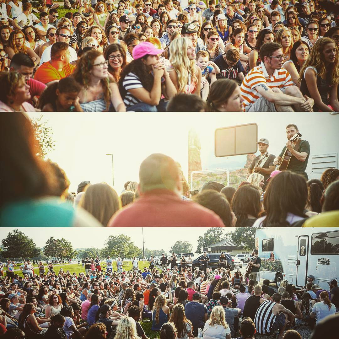 Mike Posner and Adam Friedman performing at Edgewater Park in Cleveland, OH July 6, 2015
instagram.com/jbrantfilms
