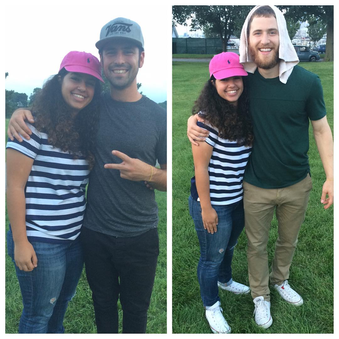 Mike Posner and Adam Friedman at Edgewater Park in Cleveland, OH July 6, 2015
instagram.com/ayahalayamini
