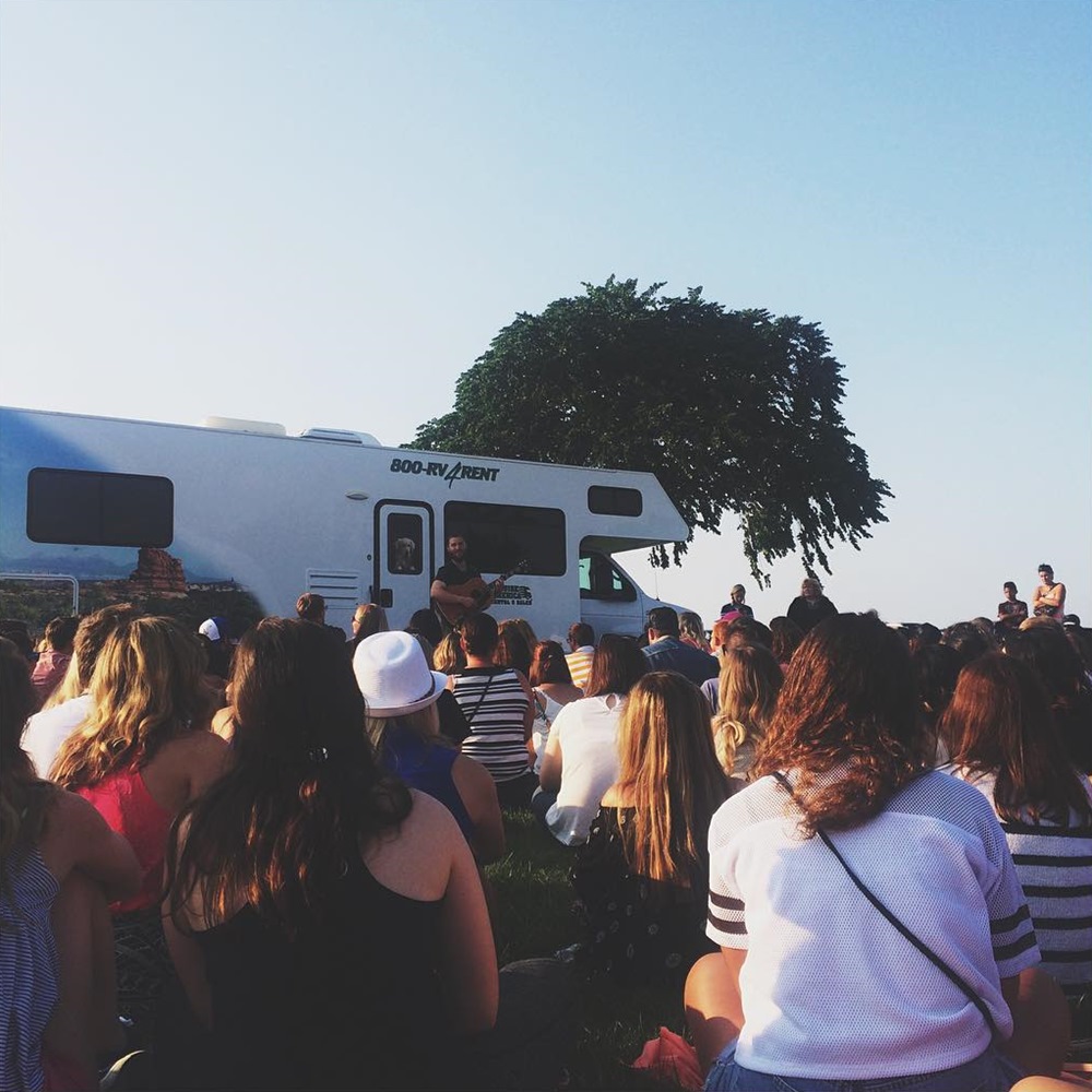 Mike Posner performing at Edgewater Park in Cleveland, OH July 6, 2015
instagram.com/morgganwright
